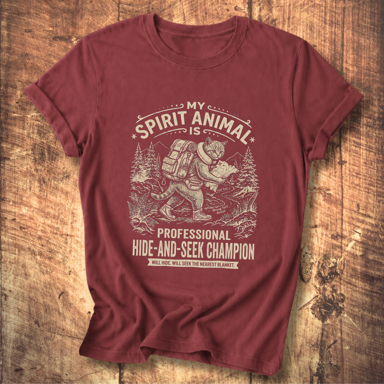 Hide-and-Seek Champion T-Shirt
