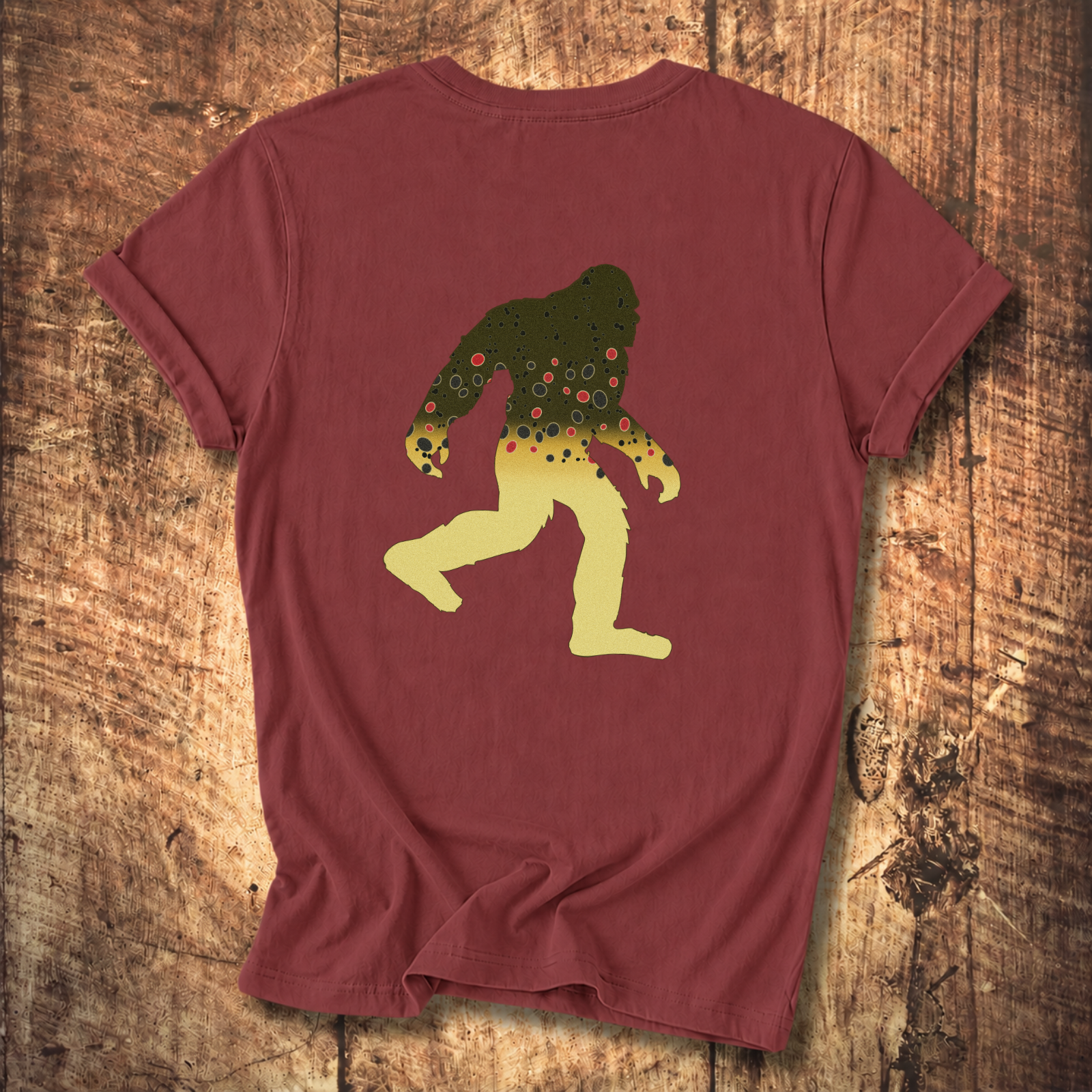 Squatch Brownie T-Shirt Back Print