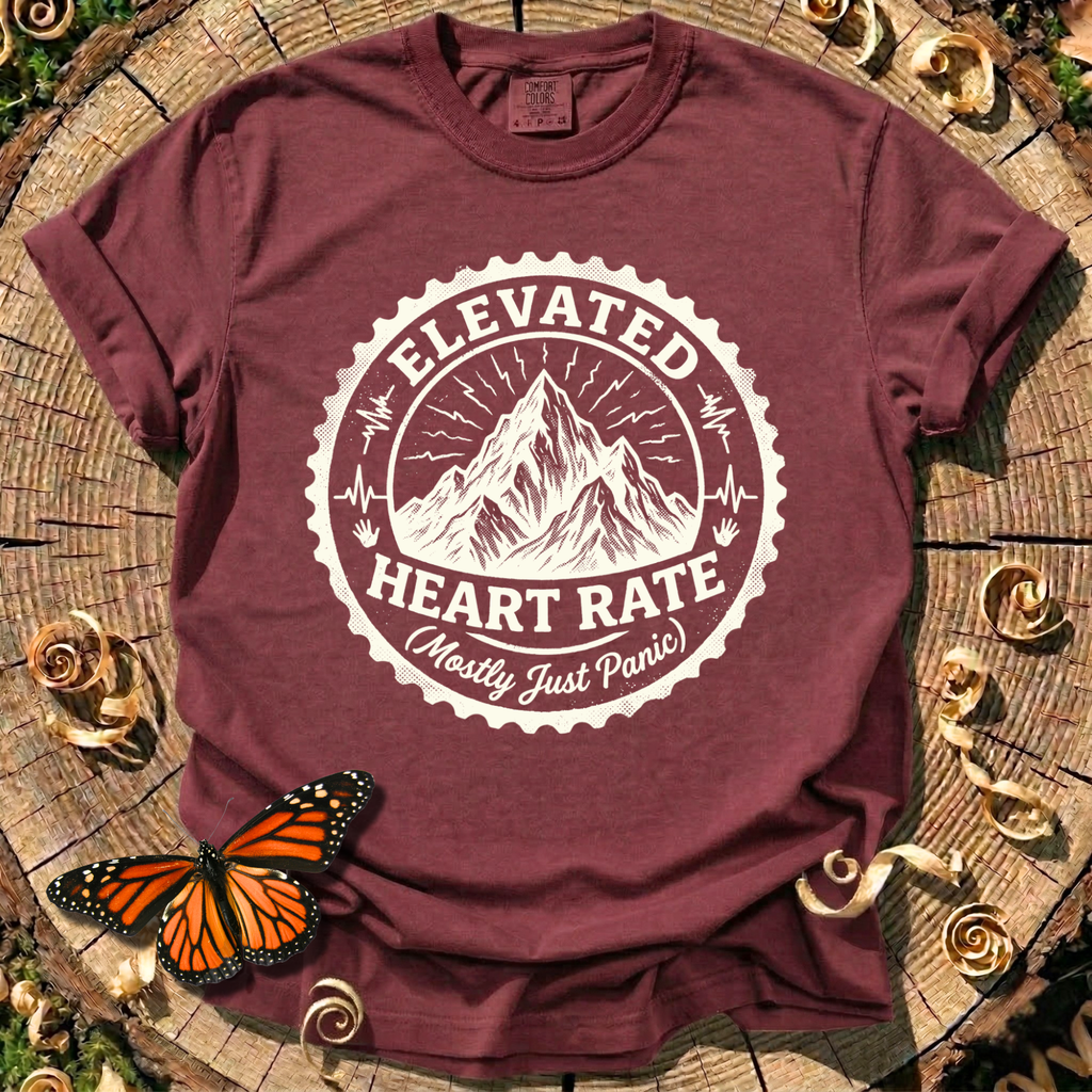 Elevated Heart Rate Mountain T-Shirt