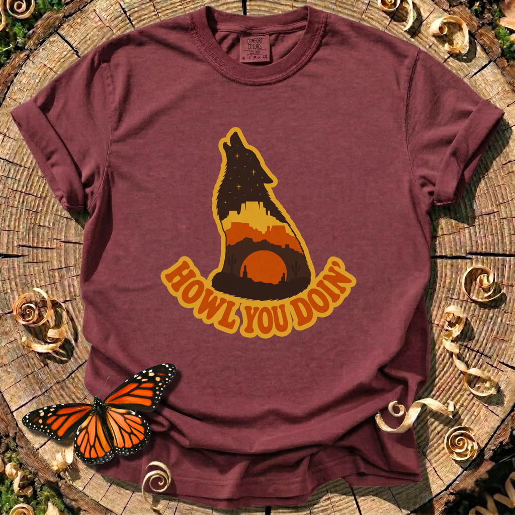 Howl You Doin' Coyote T-Shirt
