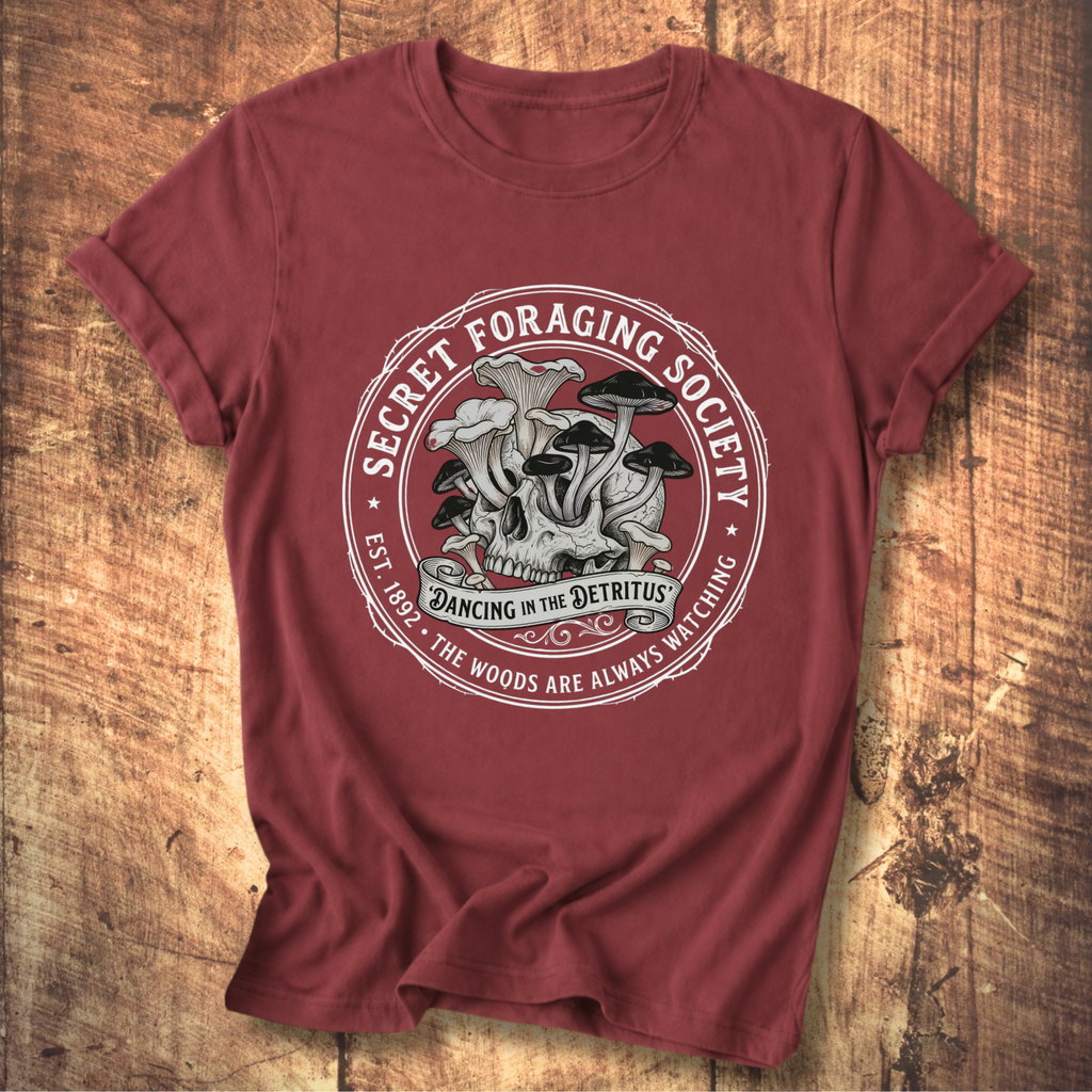 Secret Foraging Society Skull Tee