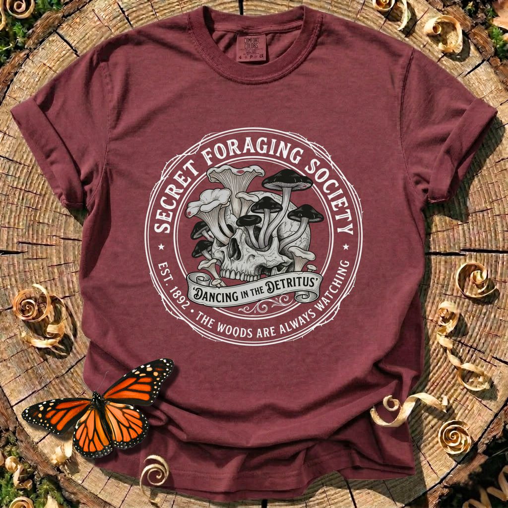 Secret Foraging Society Skull Tee