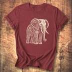Elephant Flowers Tee