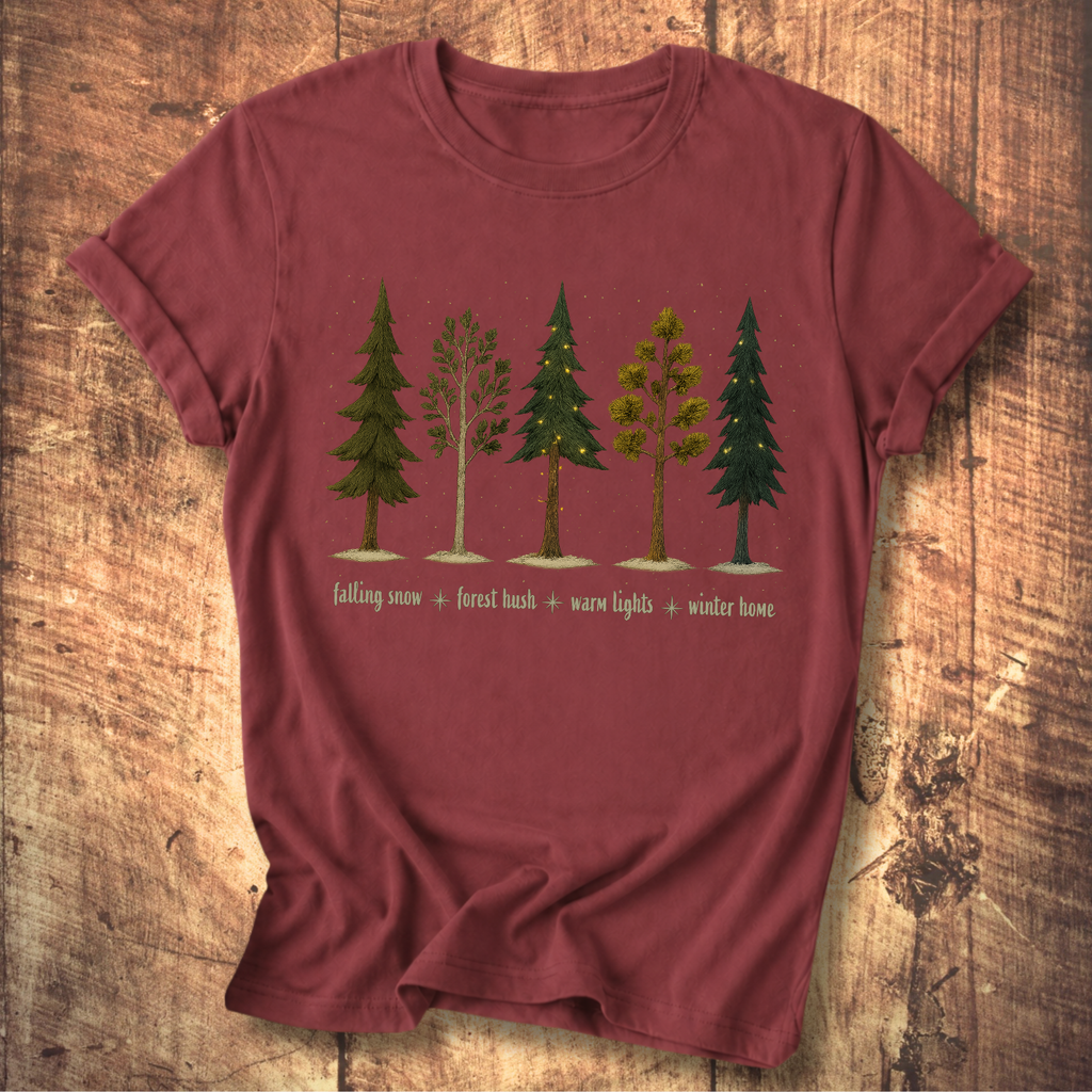 Lights in the Forest Tee