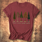 Lights in the Forest Tee