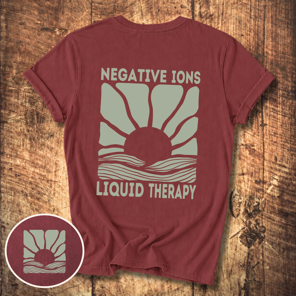Negative Ions Liquid Therapy T-Shirt