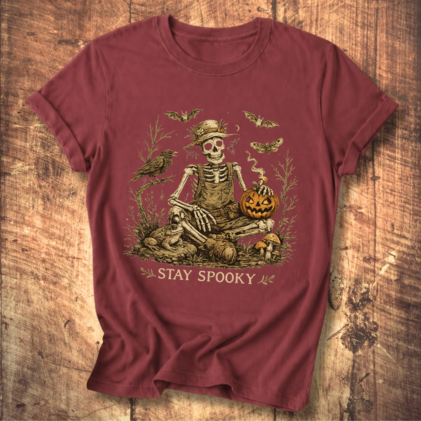 Stay Spooky Skeleton Tee