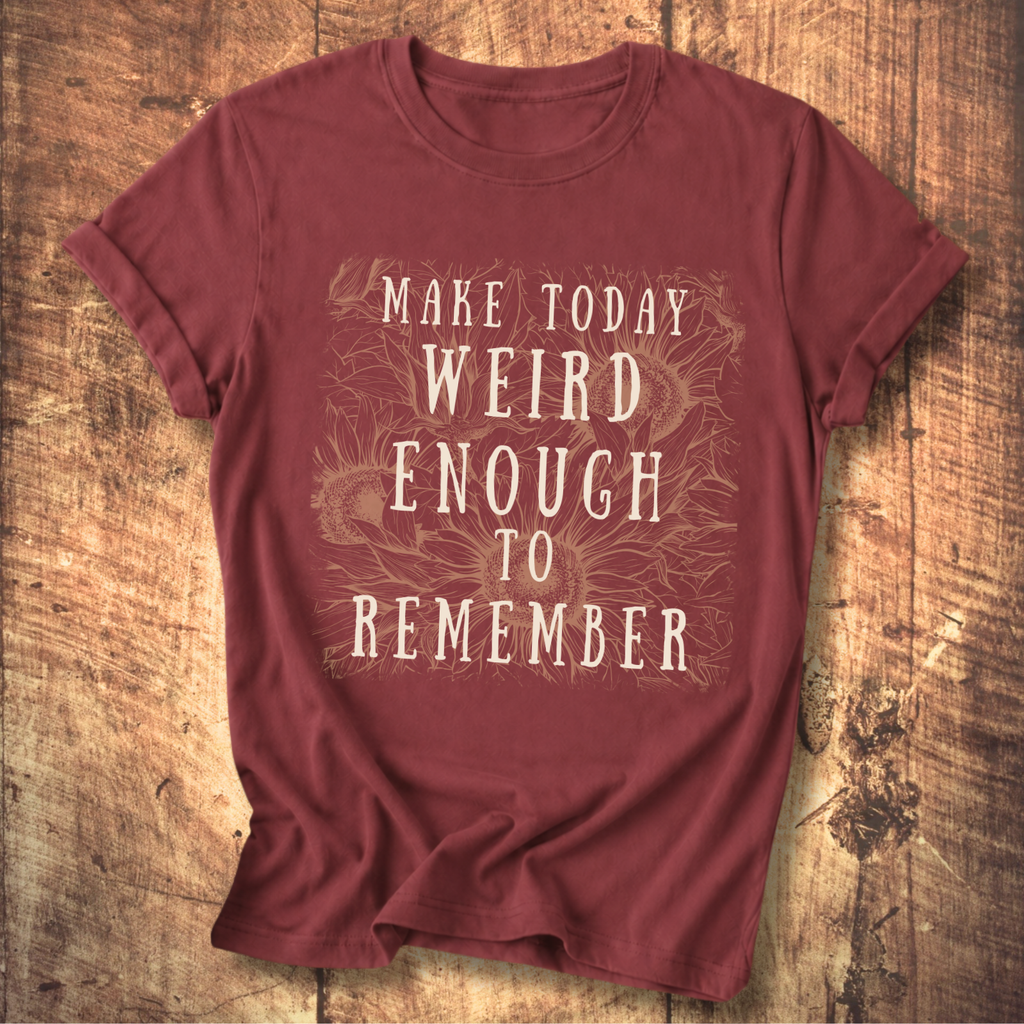 Weird Sunflower Days Tee