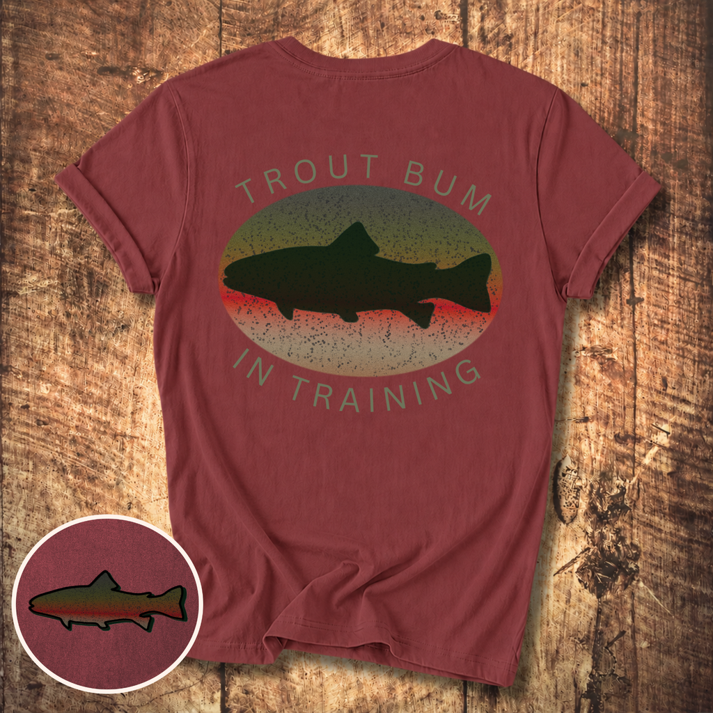 Trout Bum In Training Tee