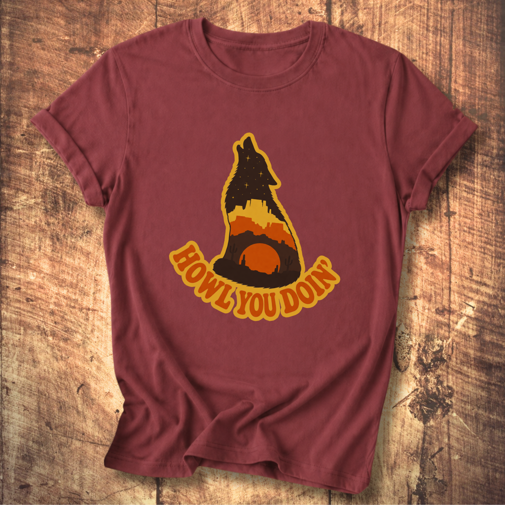 Howl You Doin' Coyote T-Shirt