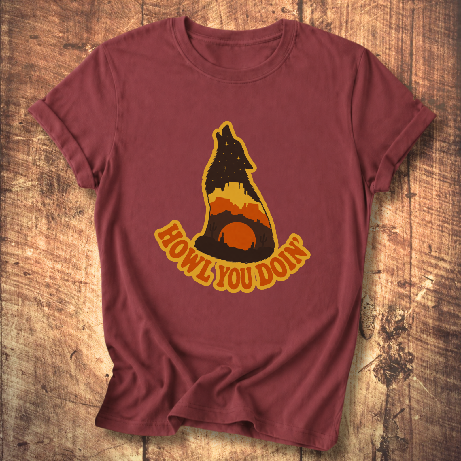 Howl You Doin' Coyote T-Shirt