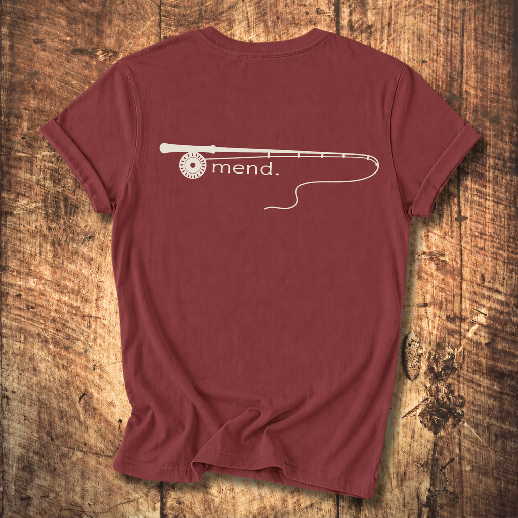 "Mend" Fly Fishing T-Shirt