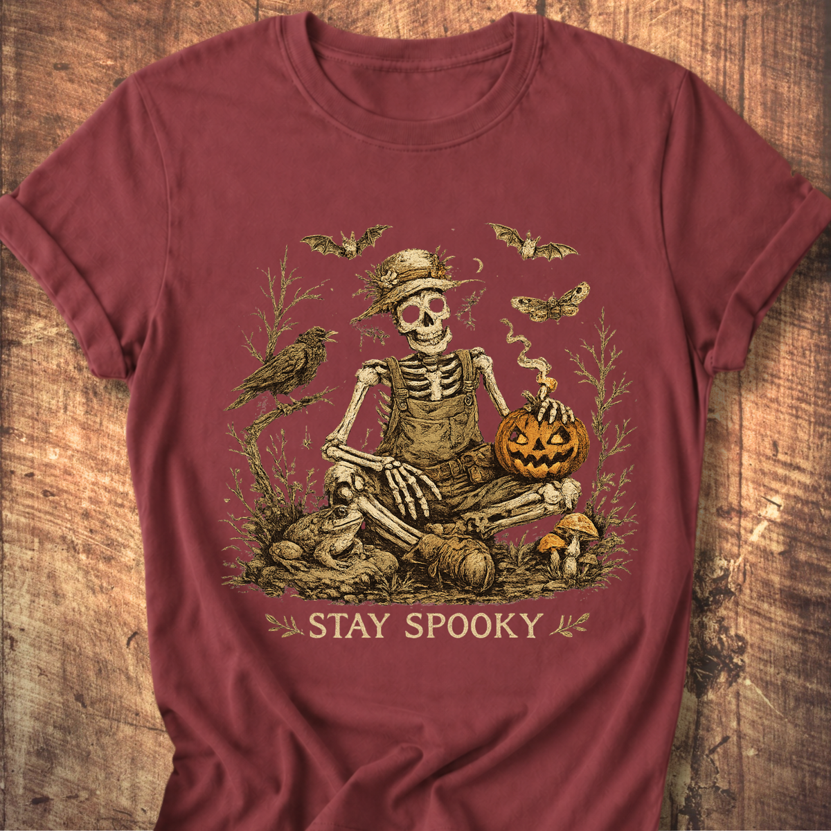 Stay Spooky Skeleton Tee