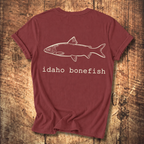 Idaho Bonefish Back Print T-Shirt