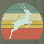 Vintage Sunset Deer T-Shirt