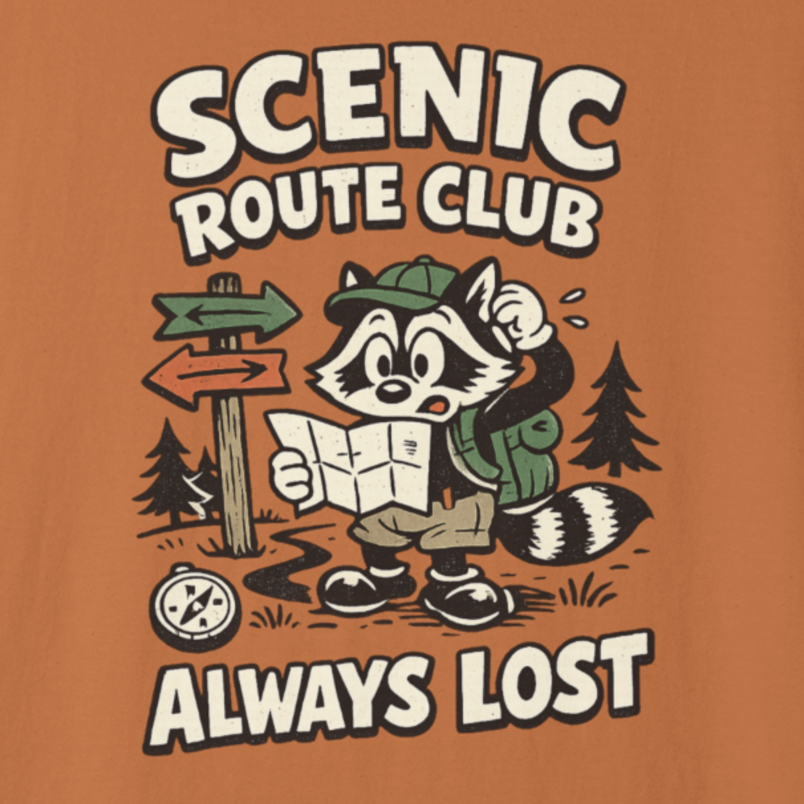 Scenic Route Club “Always Lost” T-Shirt