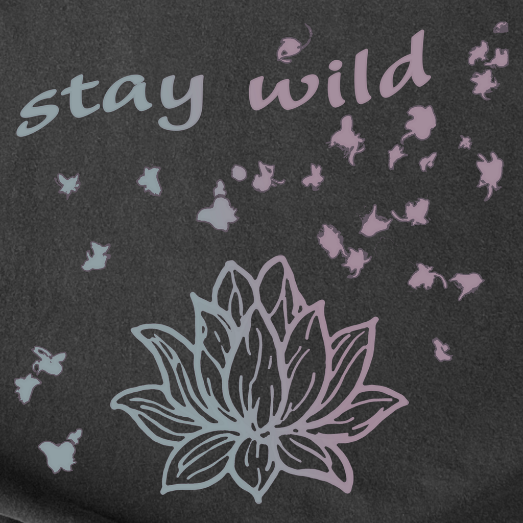 Stay Wild Lotus Tee
