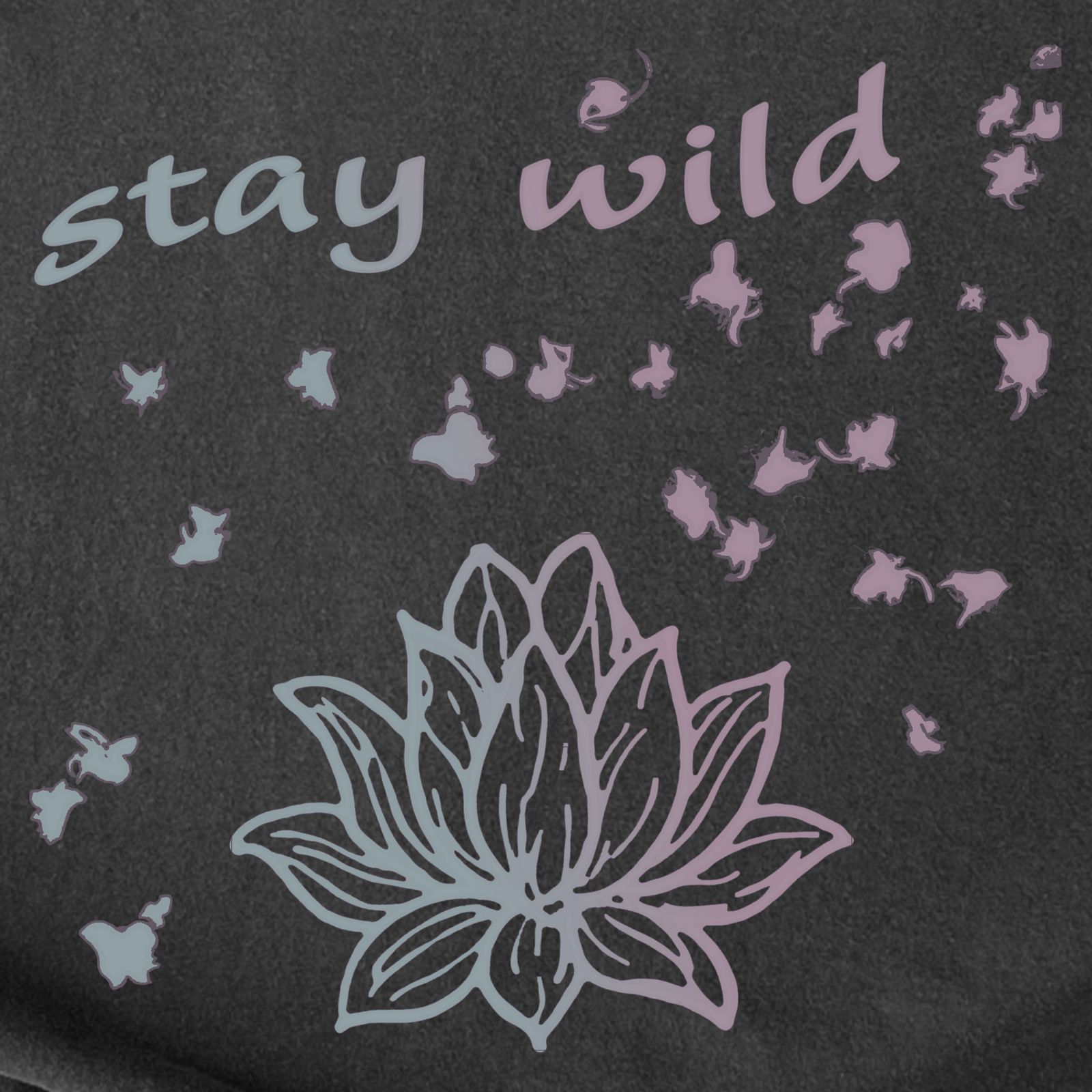 Stay Wild Lotus Tee
