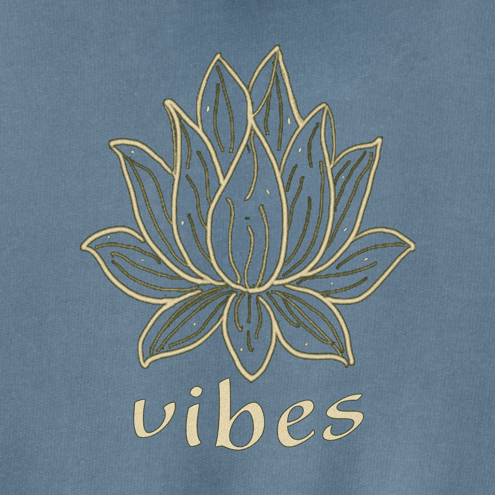 Lotus Vibes Hoodie — Minimal Yoga Hoodie