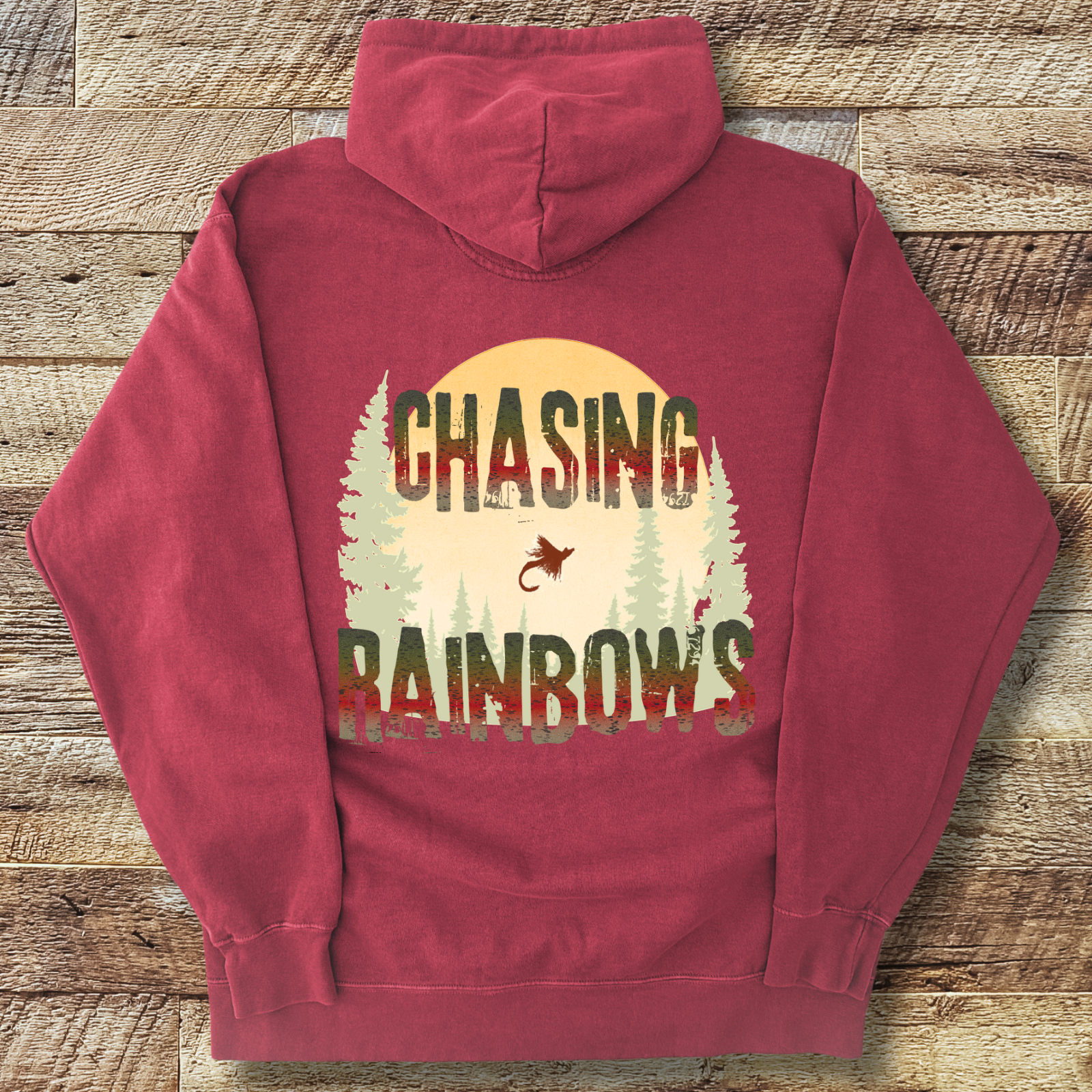 Chasing Rainbows Heavyweight Hoodie