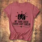 Dang Check Fishing Light T-shirt