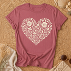 Heart Of Flowers T-shirt