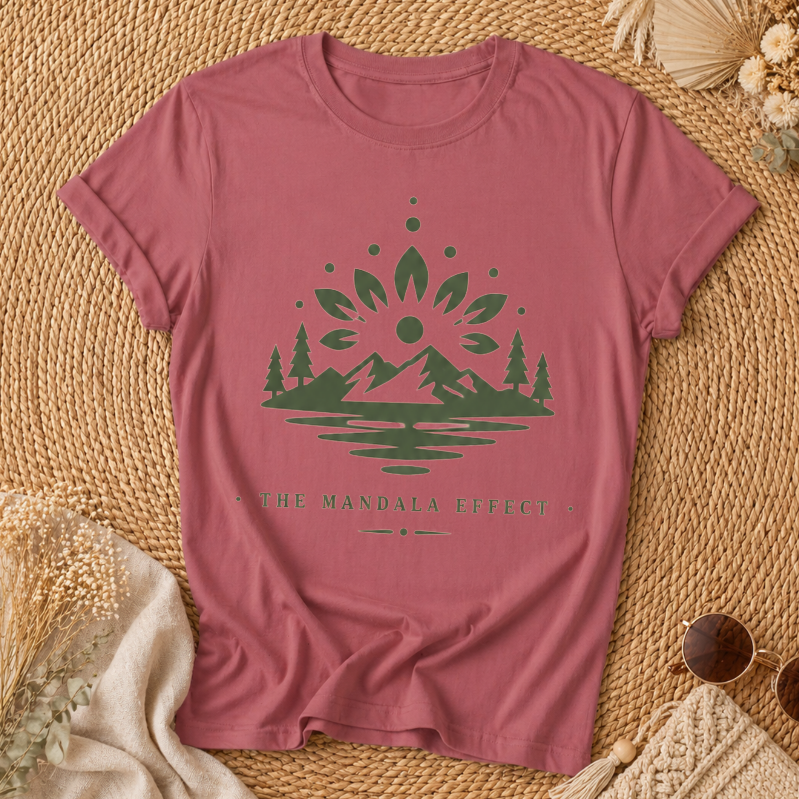 Mandala Sunset Tee