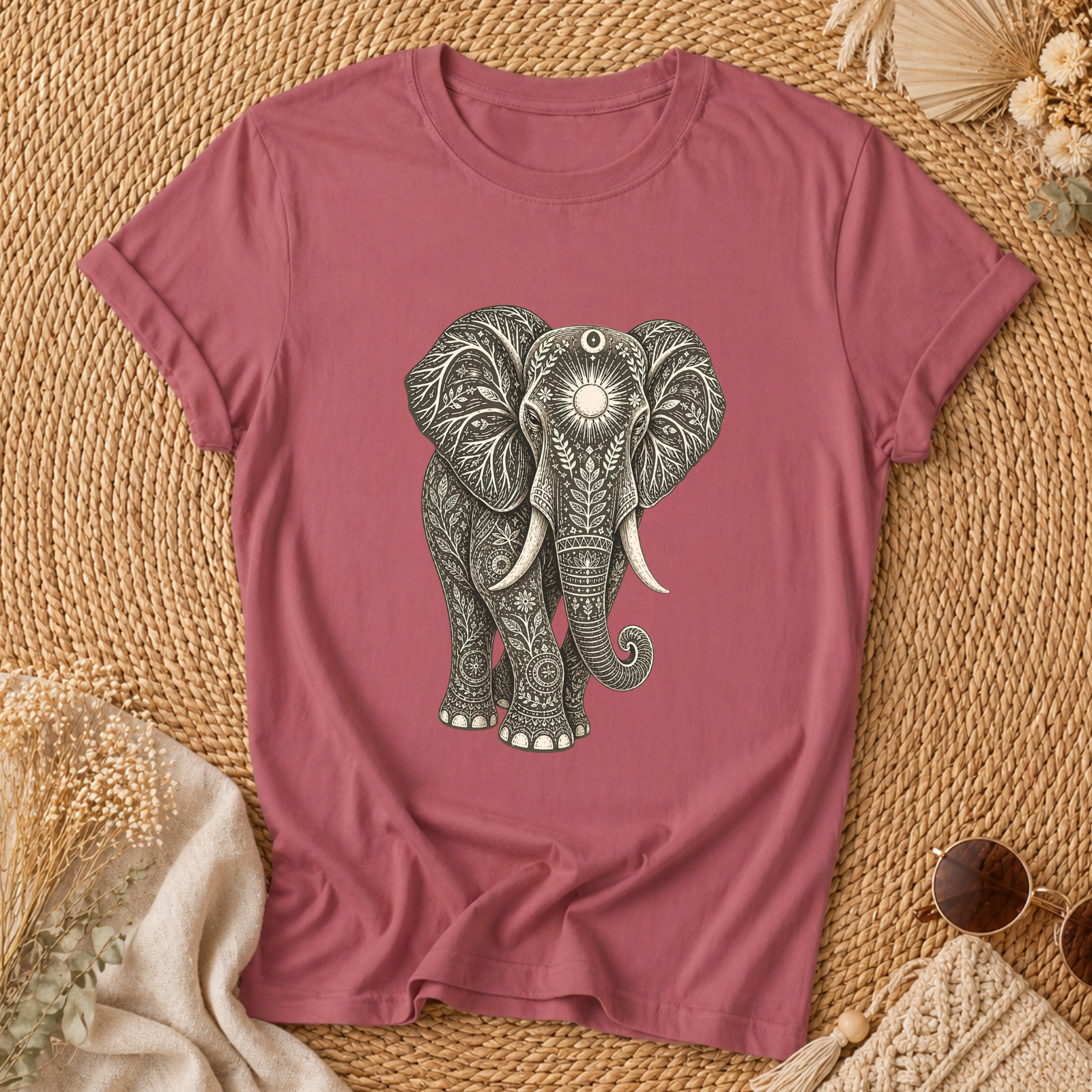 Boho Elephant T-shirt