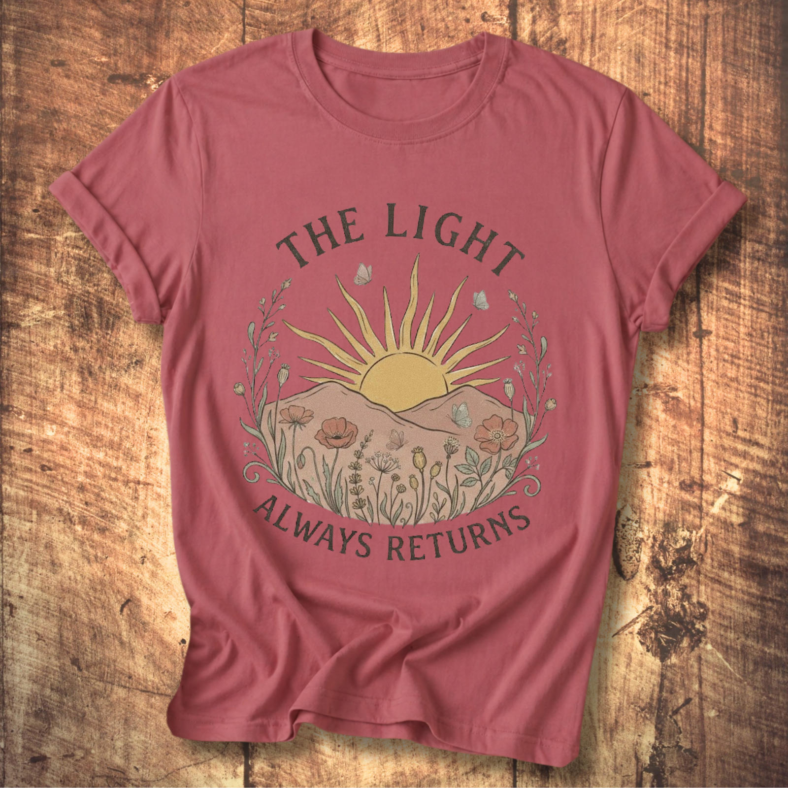 Light Always Returns Tee