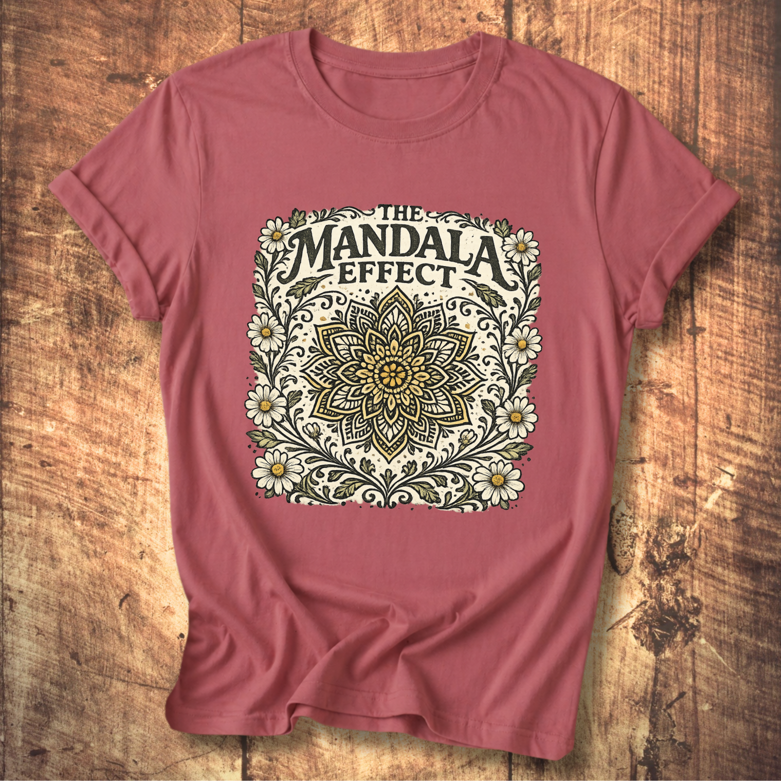 Mandala Flowers Tee