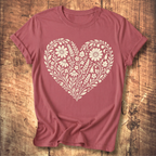 Heart Of Flowers T-shirt