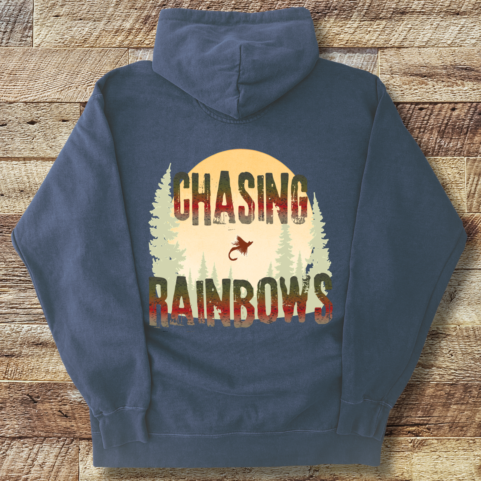 Chasing Rainbows Heavyweight Hoodie
