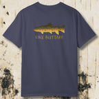 Like Buttah Brown Trout T-Shirt Back Print