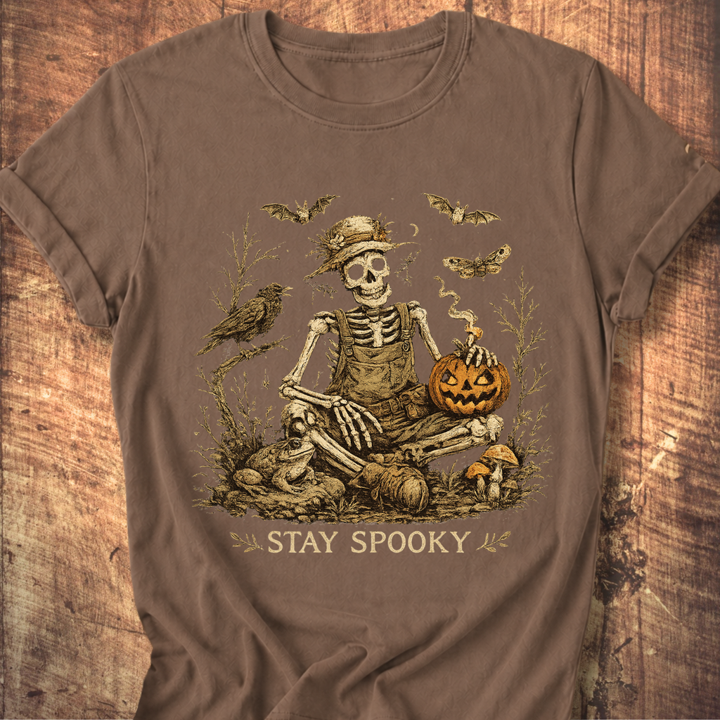 Stay Spooky Skeleton Tee
