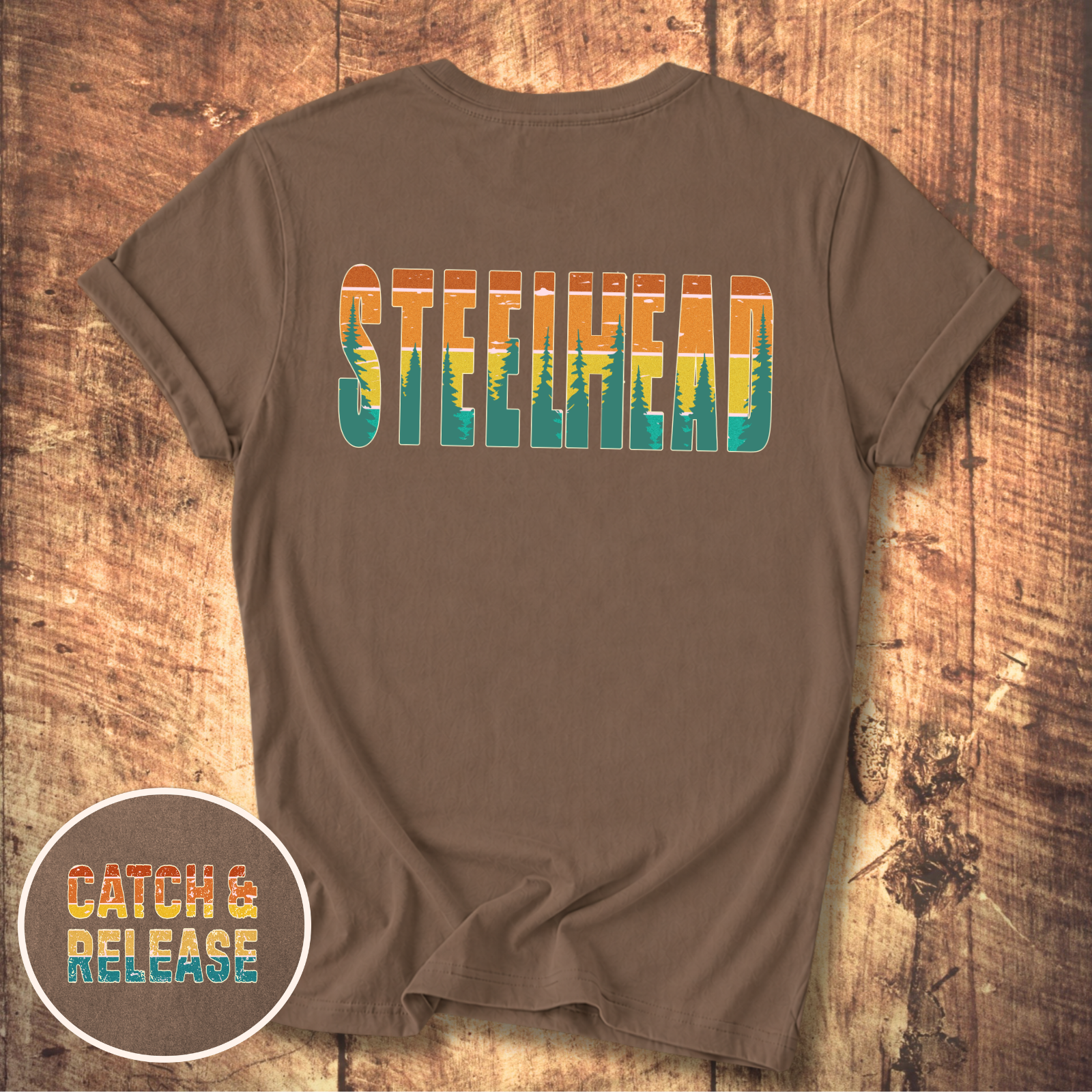 Vintage Sunset Steelhead T-Shirt