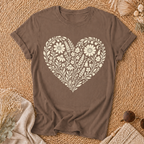 Heart Of Flowers T-shirt
