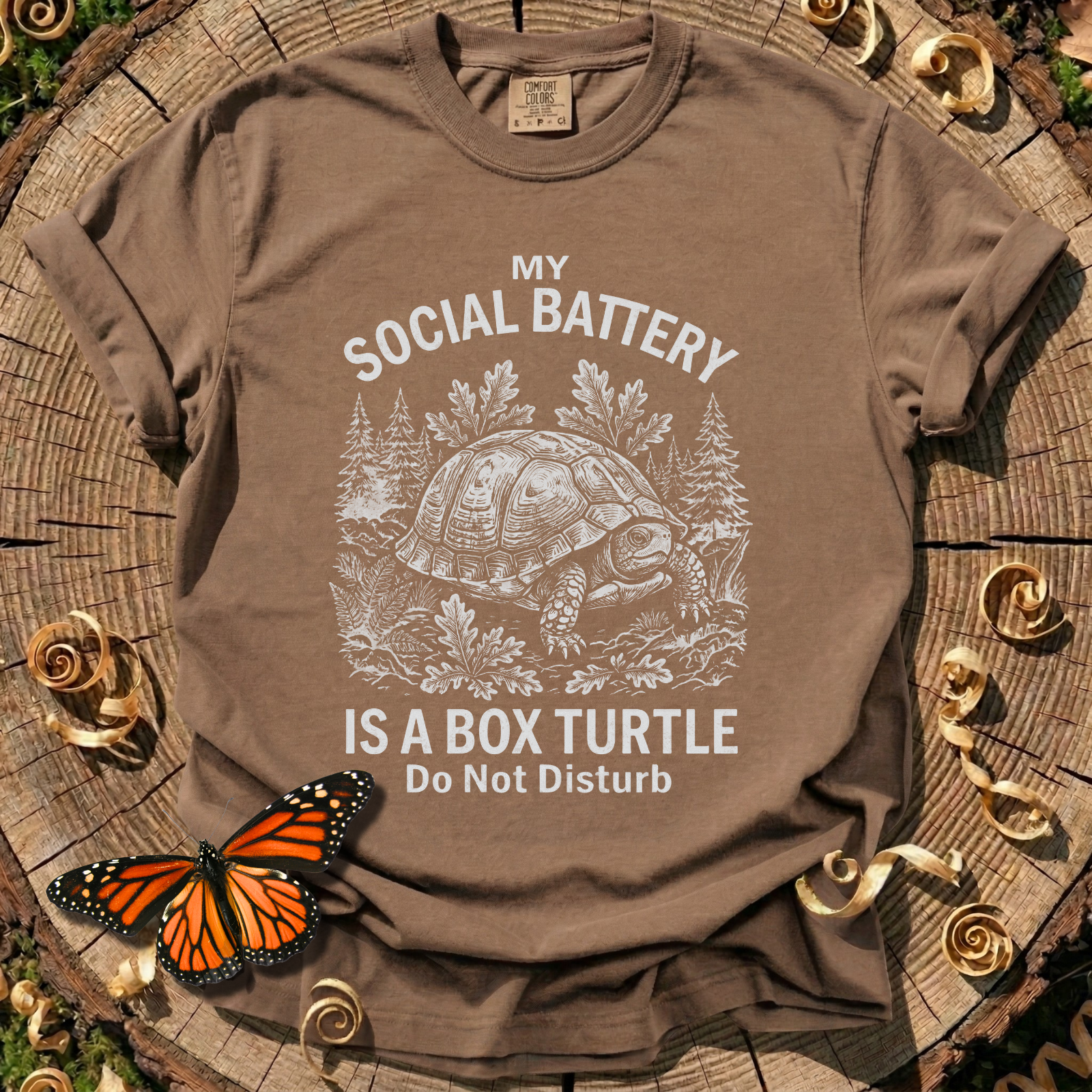 Anti-Social Box Turtle Tee