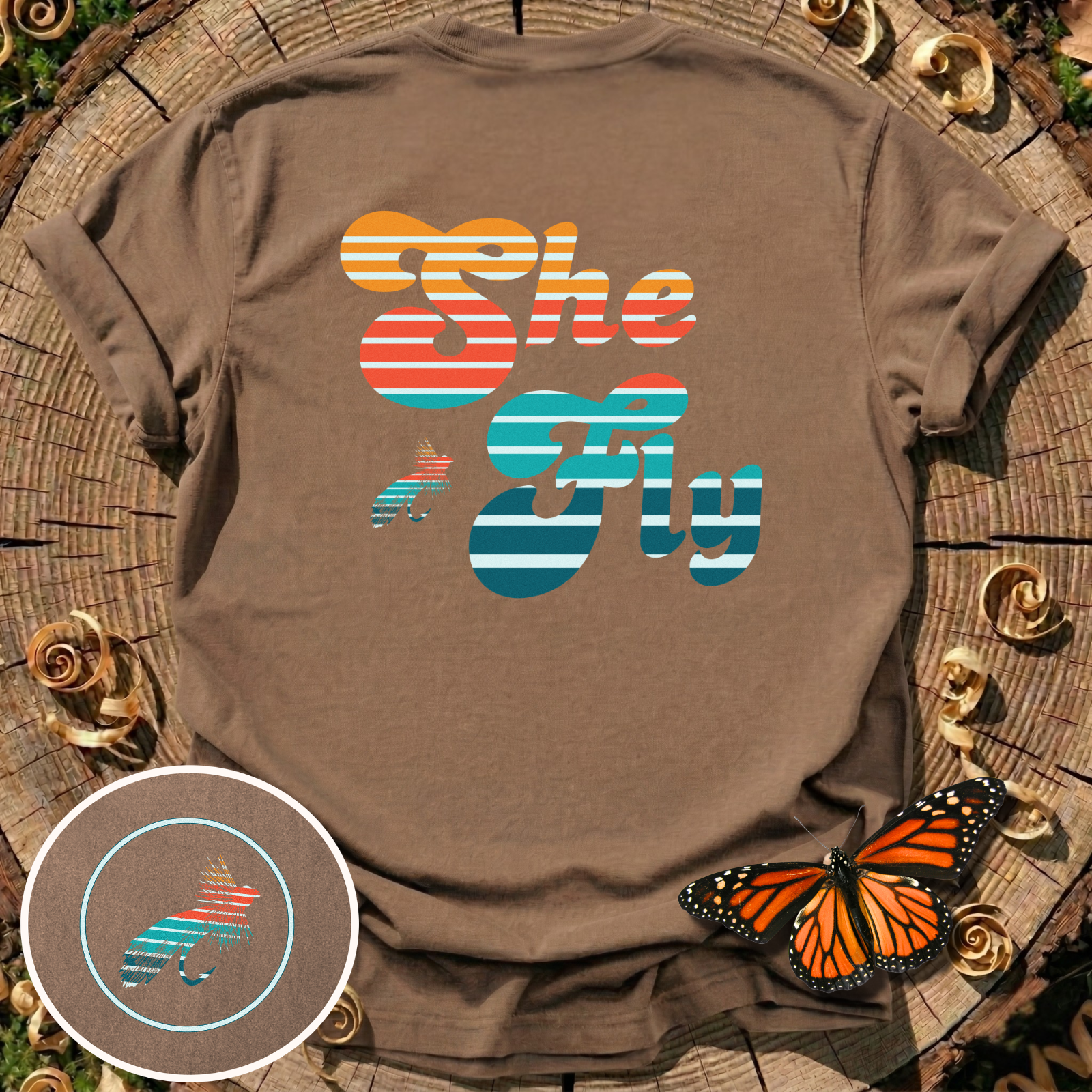 Retro “She Fly” Tee