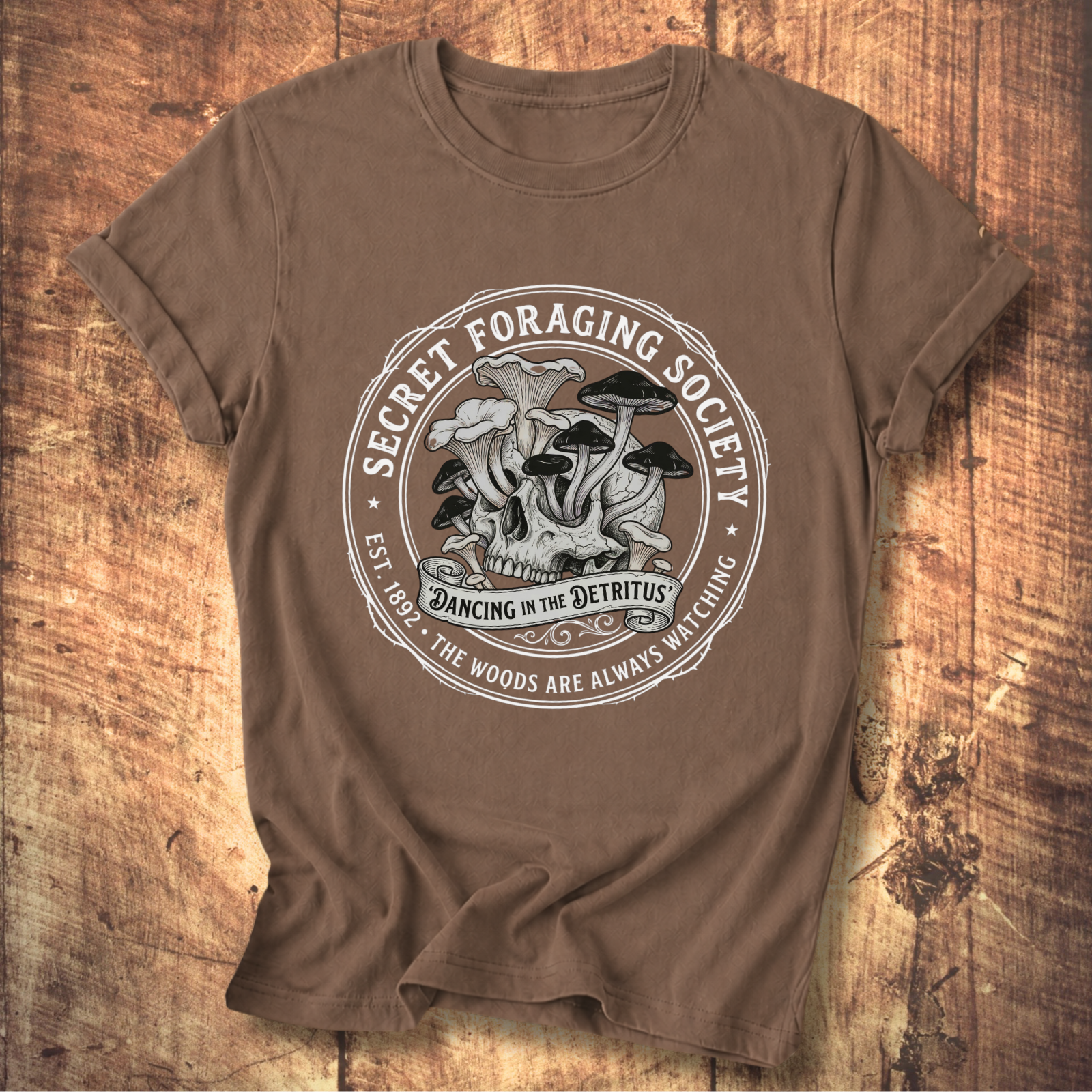 Secret Foraging Society Skull Tee