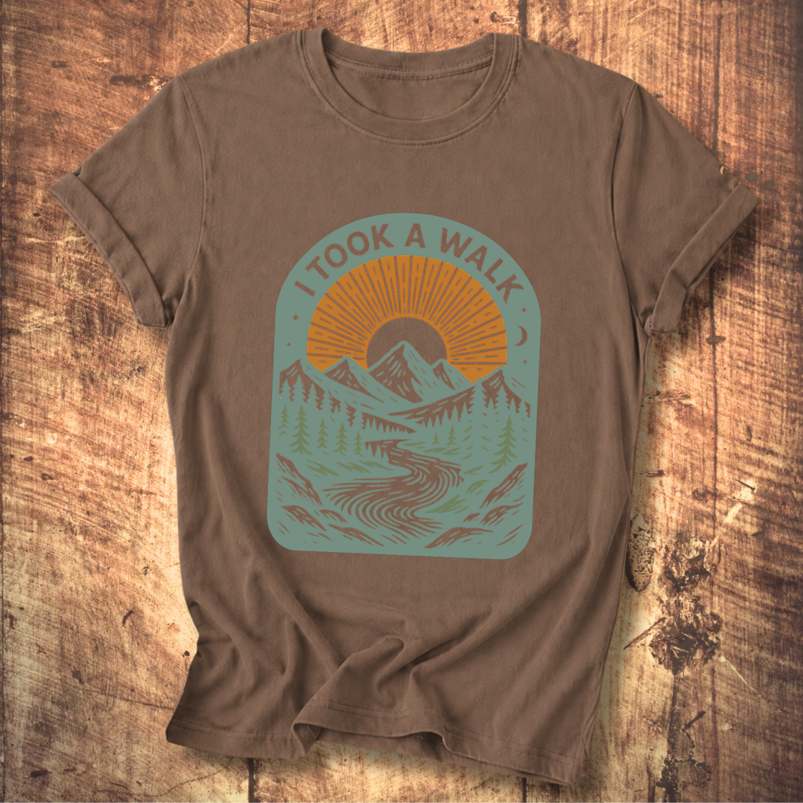 I Took a Walk T-Shirt