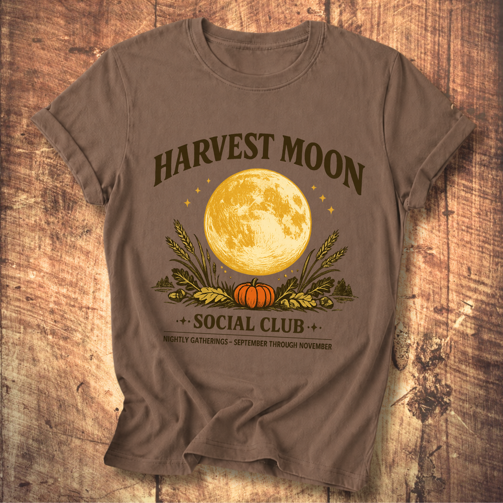 Harvest Moon Social Club Tee