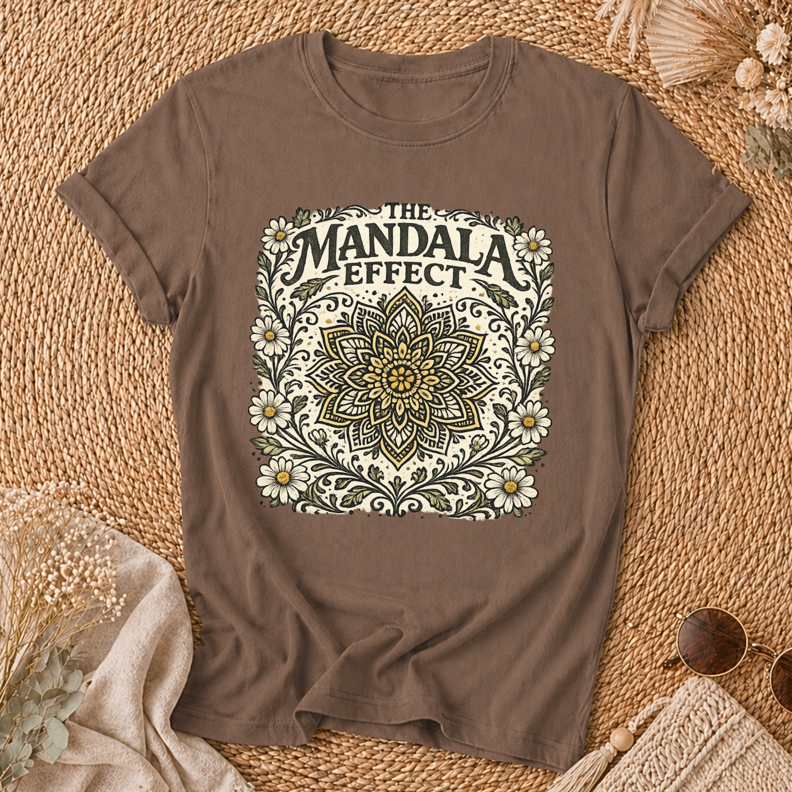 Mandala Flowers Tee