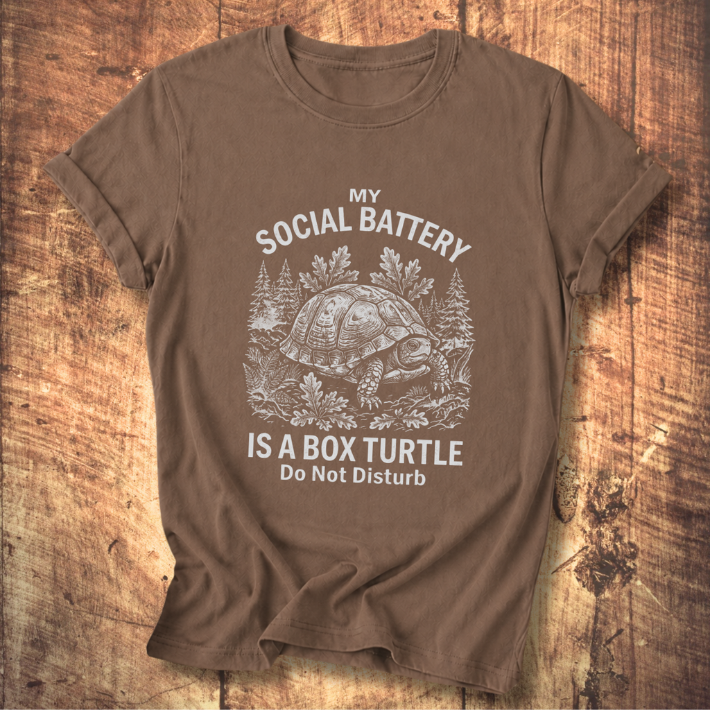 Anti-Social Box Turtle Tee