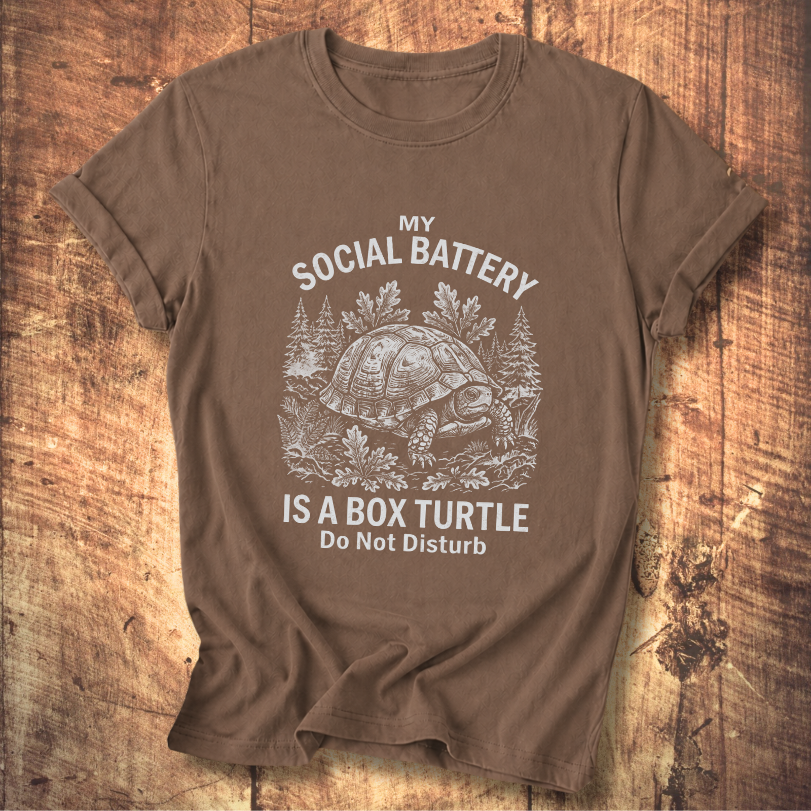 Anti-Social Box Turtle Tee