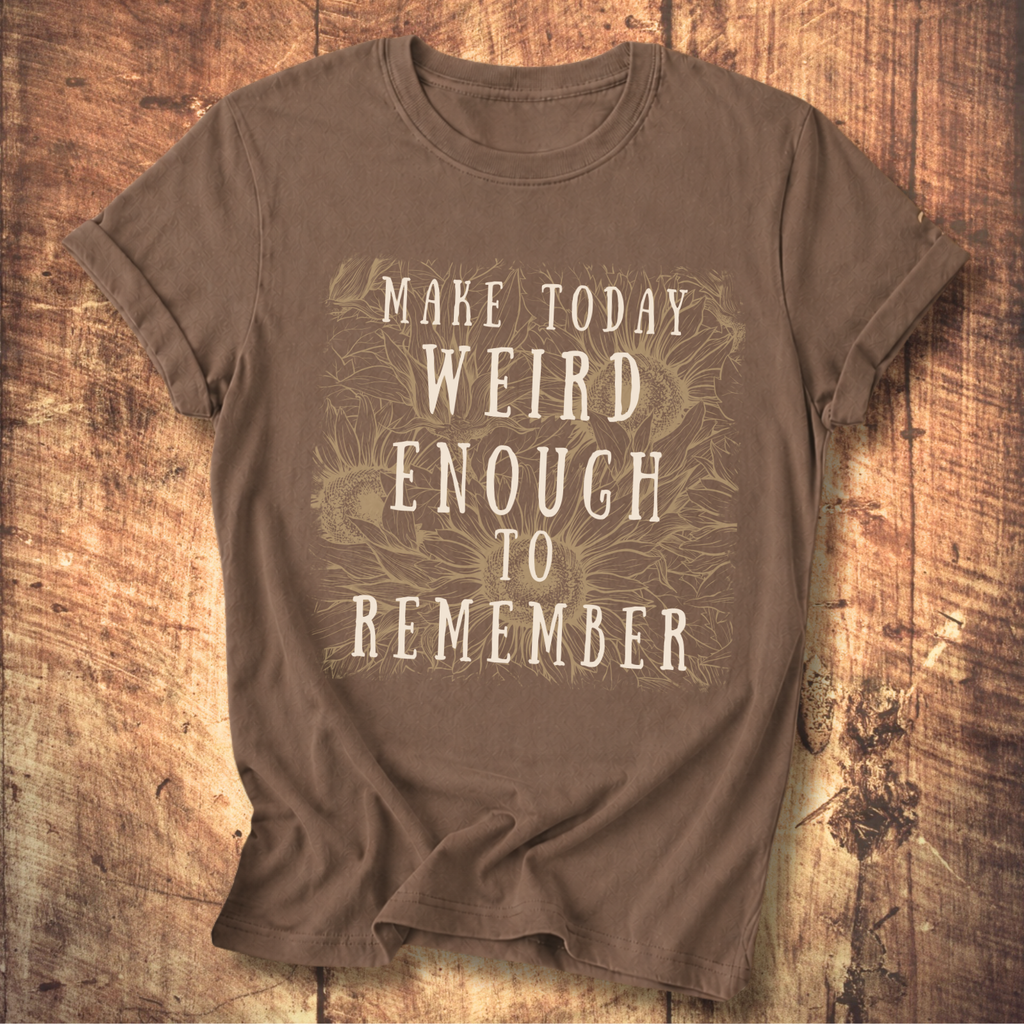 Weird Sunflower Days Tee