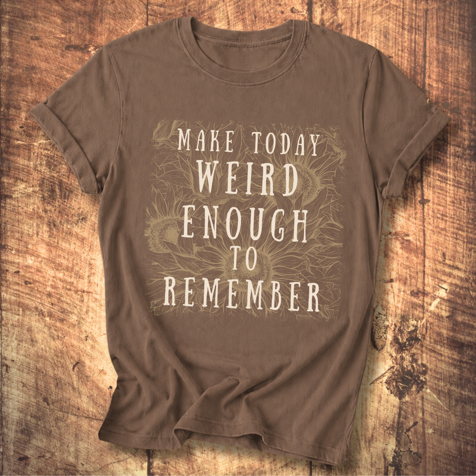 Weird Sunflower Days Tee