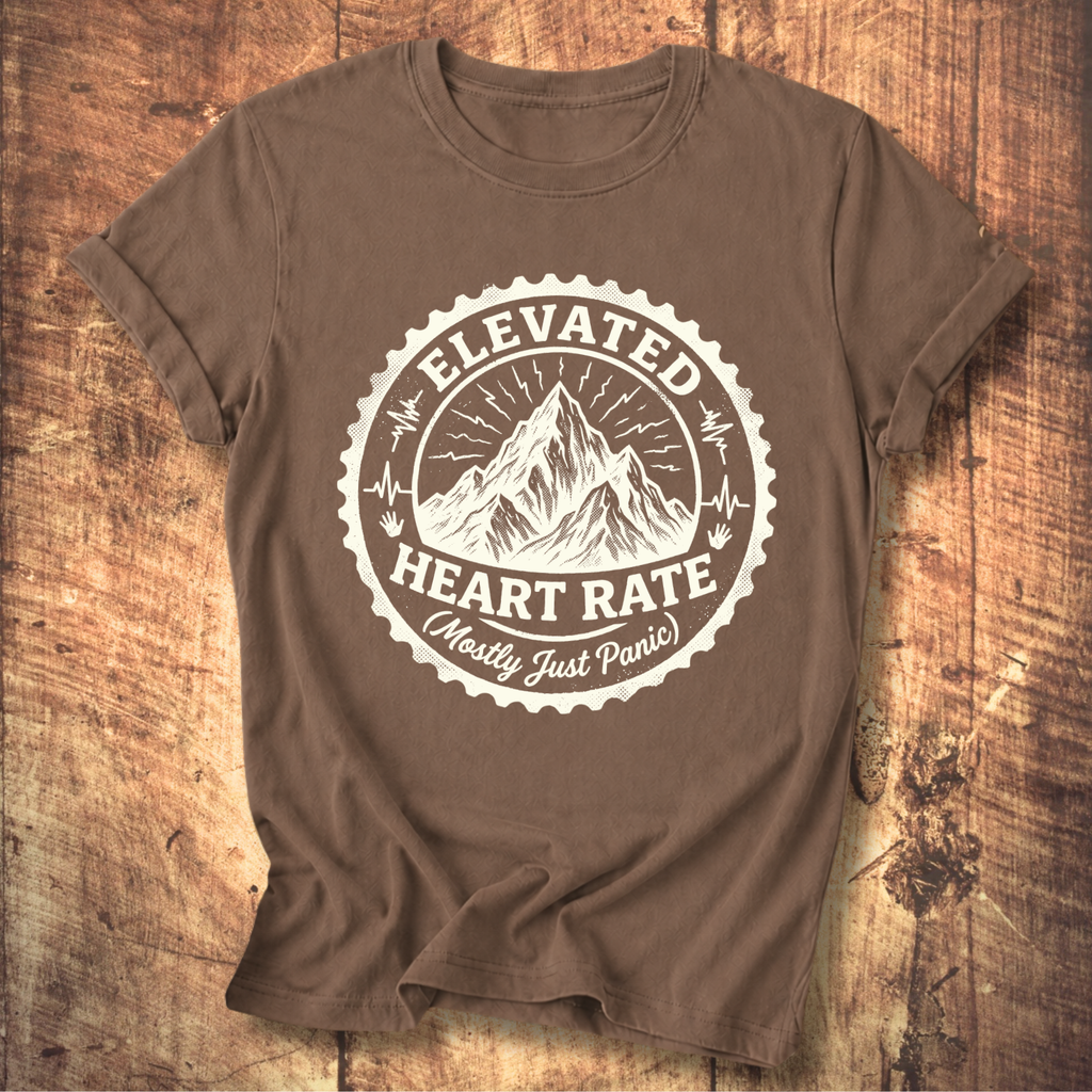 Elevated Heart Rate Mountain T-Shirt