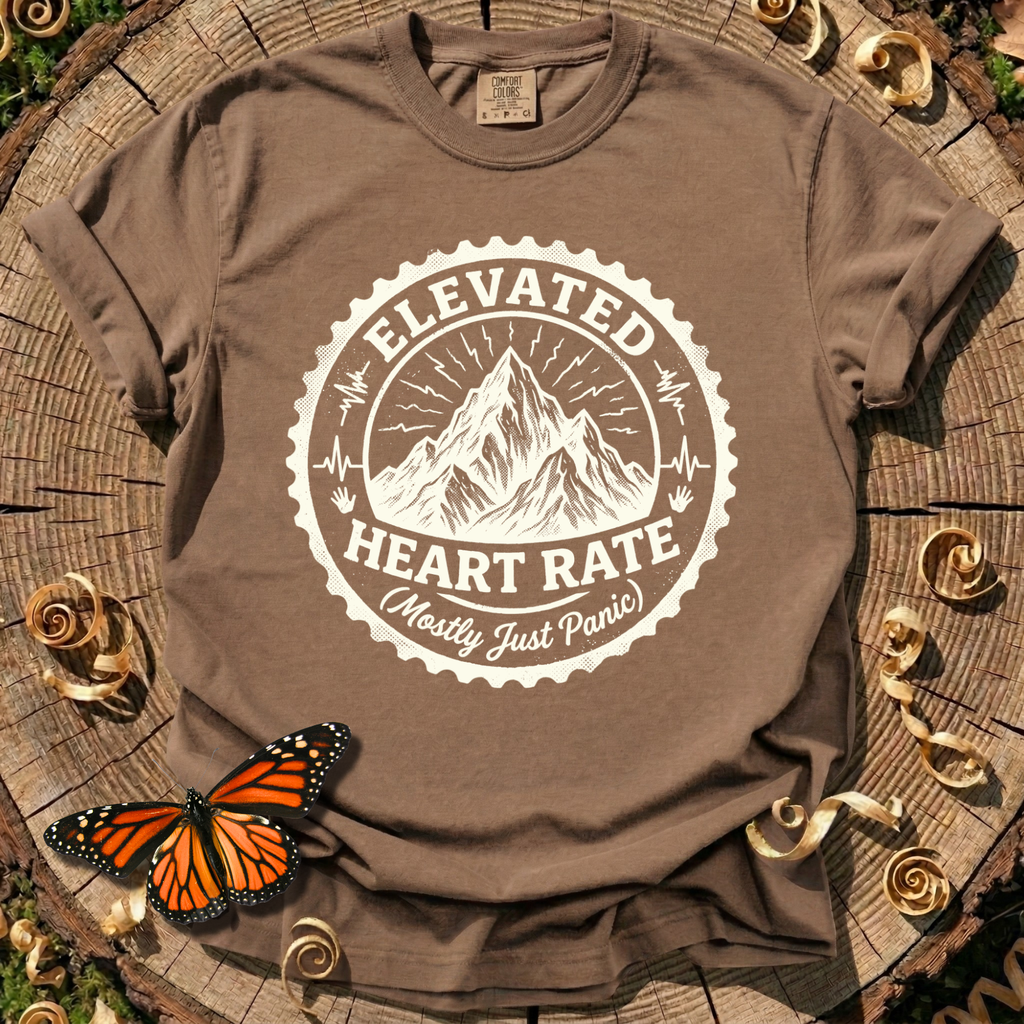Elevated Heart Rate Mountain T-Shirt