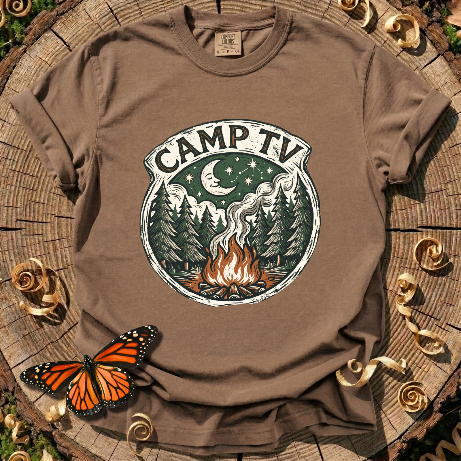 Camp TV Tee
