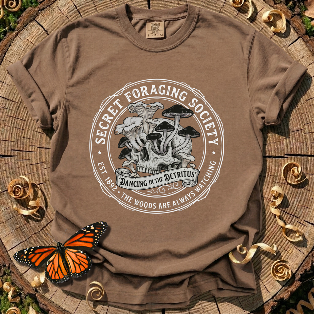 Secret Foraging Society Skull Tee